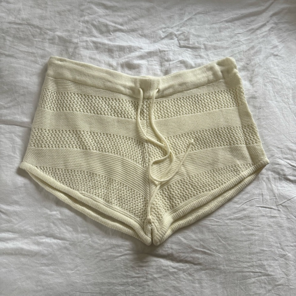 Crochet shorts
